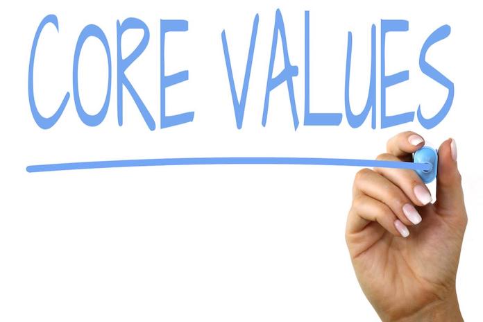 core values college admissions